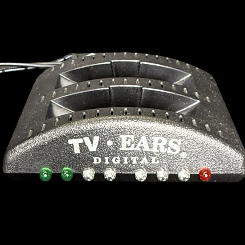 TV Ears 2.3 MHz Analog Charger Transmitter Base power supply 5.0, 3.0